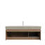 Meuble-lavabo mural 48 po avec comptoir en pierre frittée et lavabo en céramique, armoire de rangement avec 1 tiroir et porte à fermeture en douceur-522743875-522743874-513372809