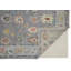 Karina Hand Knotted Wool Ikat Area Rug in Gray/Blue/Rust/Yellow-2046887167