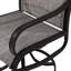Fauteuil de patio extérieur en acier Angeli-1150966398