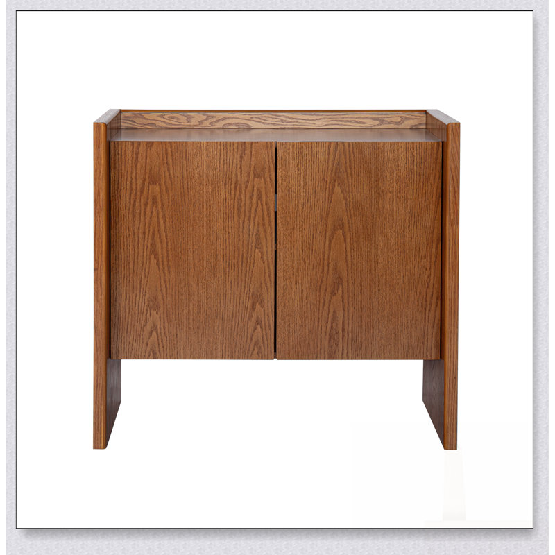 Walnut-Colored Sideboard, Buffet Cabinet With Ample Storage For Versatile Home Use, Enhances Elegance And Organization