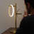 Saturn 21 in. Industrial Integrated LED Desk Table Lamp with Built-In 3-Way Dimmer