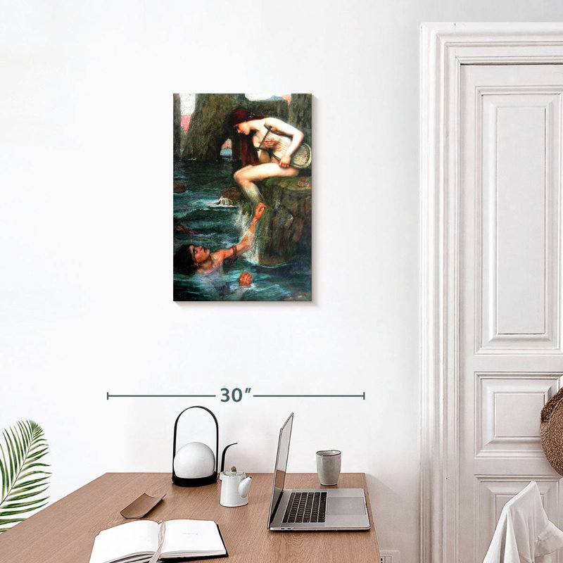 Kelan The Siren, 24" H x 16" W