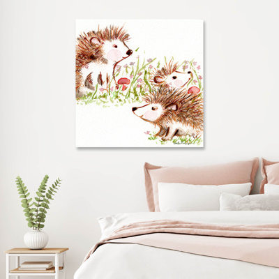 Studio Series - Hedgehogs - Gallery-Wrapped Canvas - Stephen Macquignon Collection