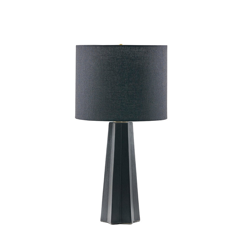 Lampe de table géométrique en céramique