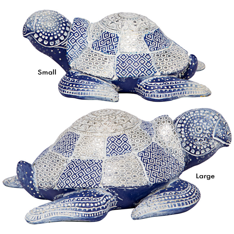 2 Piece Harmony Sea Turtle Figurines