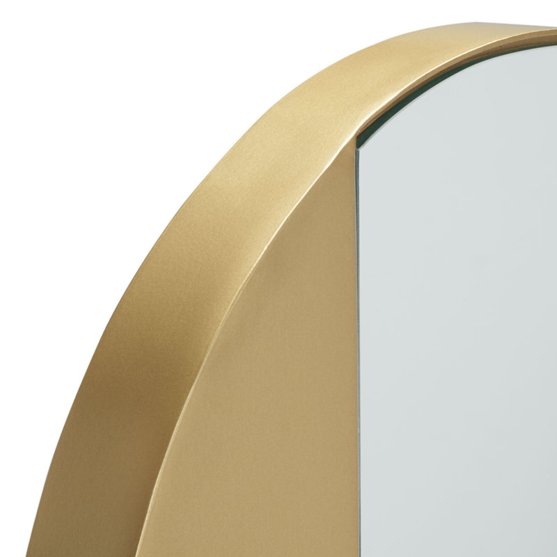 Puckett Metal Flat Wall Mirror