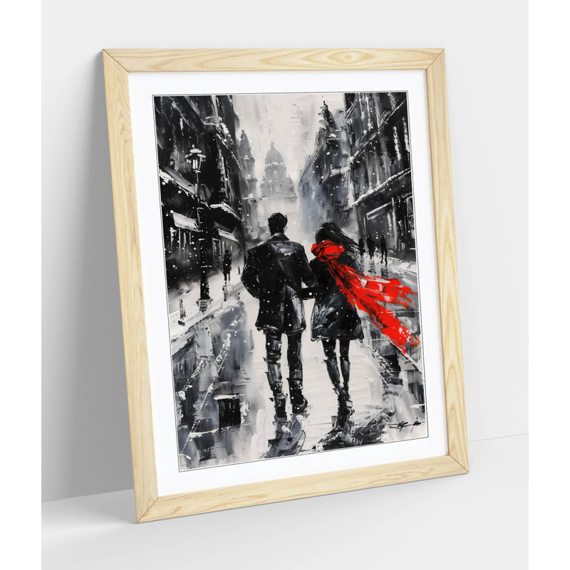 Wrapped Canvas Print, 88.9cm H x 119.38cm W, Tan, Tan