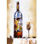 Vin blanc imprimé sur toile