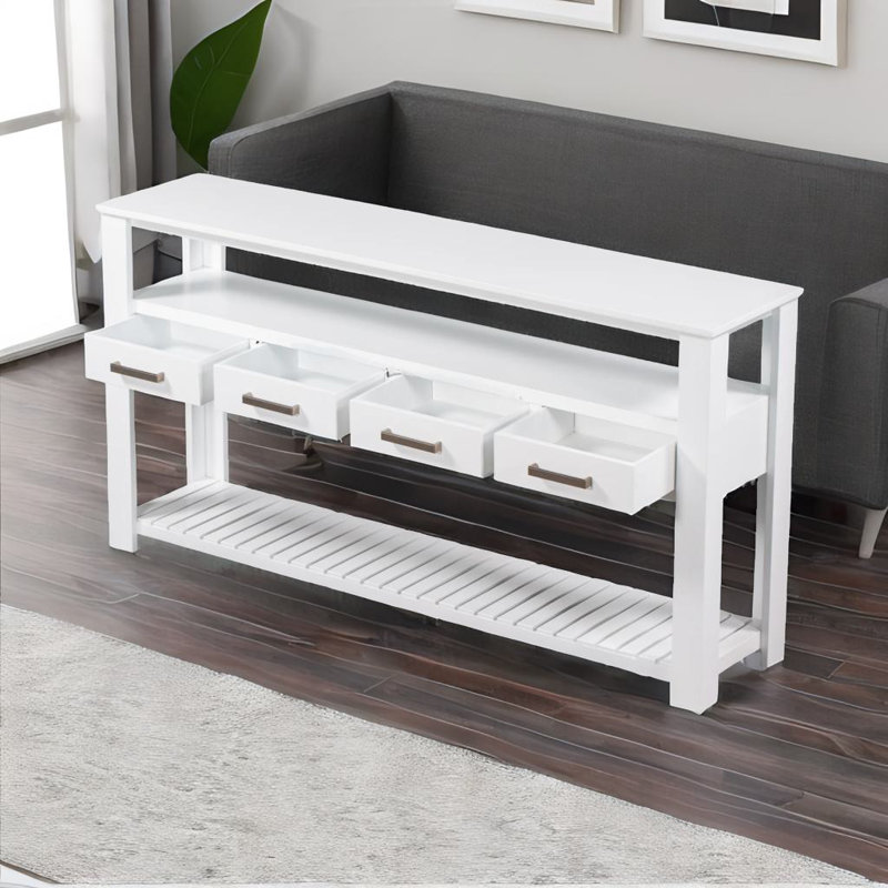 Console moderne, Blanc