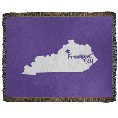Jeté en coton tissé frankfort kentucky