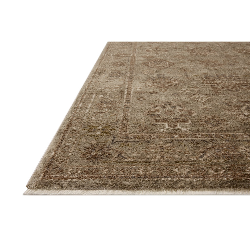 Loloi Haywood Sage / Earth Area Rug, Runner 2'7" x 8'