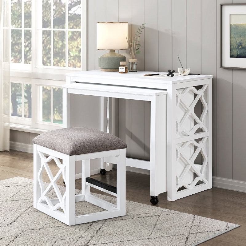 Table de bricolage, Blanc