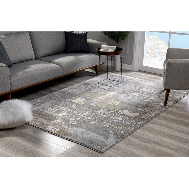 Chris Abstract Indoor Rug, Rectangle 7' x 10'