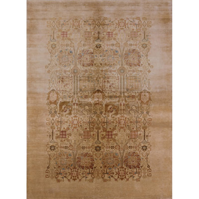 Tapis oriental beige