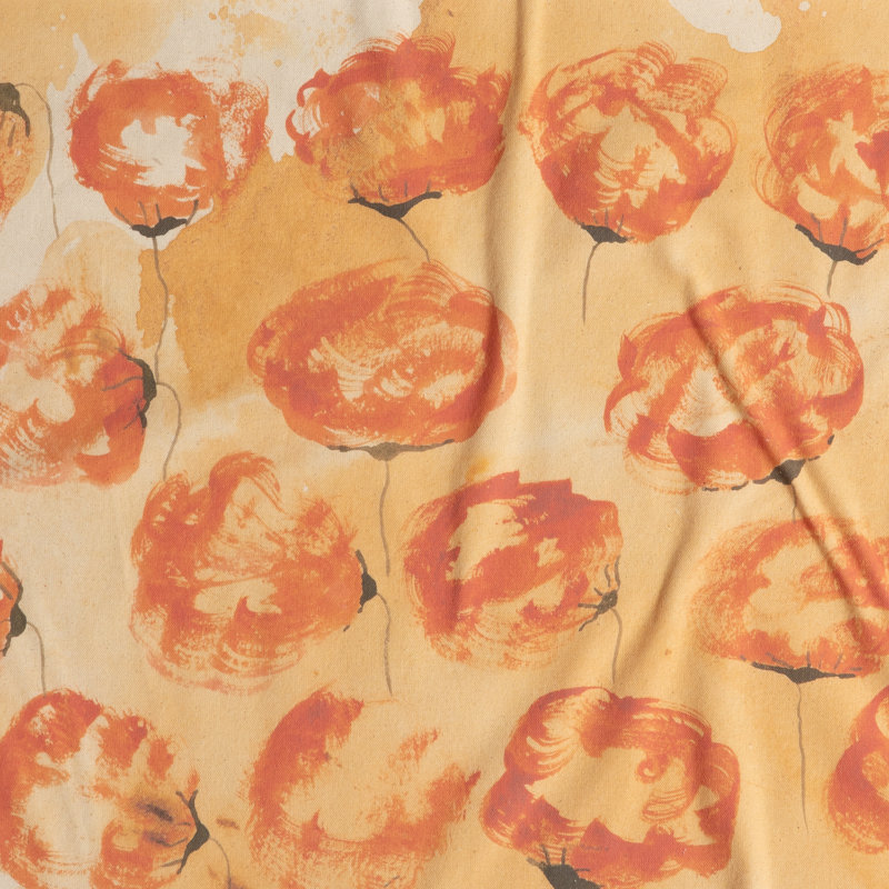 Bloom III Painting by Santhosh CH, 40" H x 60" W