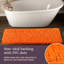Tapis de bain en chenille 58 x 24 avec envers antidérapant - Mousse à mémoire de forme en chenille absorbante à velours épais-24132115