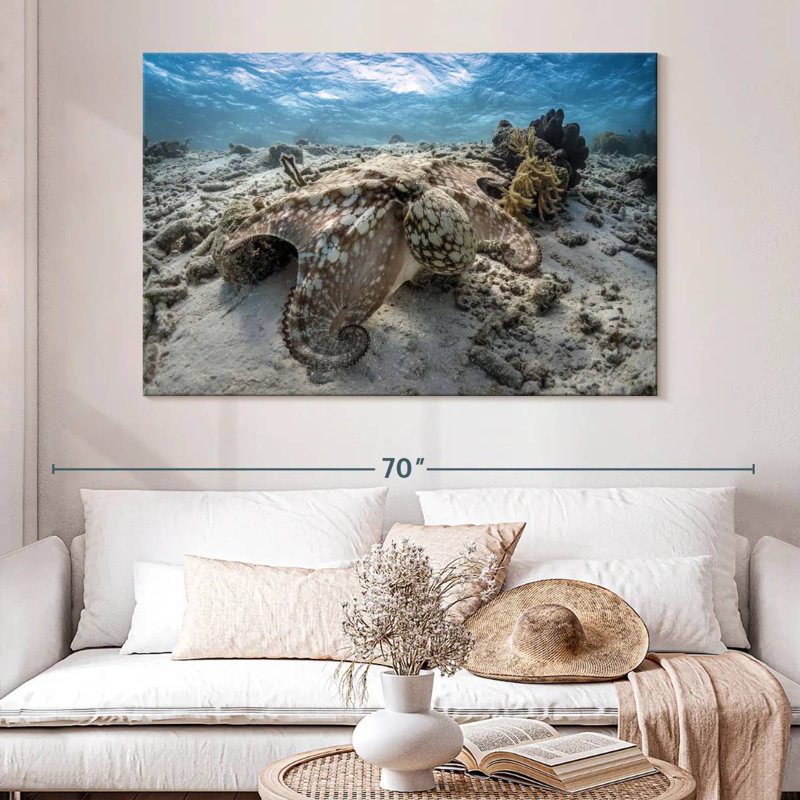 Brampt Stealthy Octopus, 34" H x 51" W