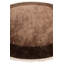 Tapis rond brun Iniguez