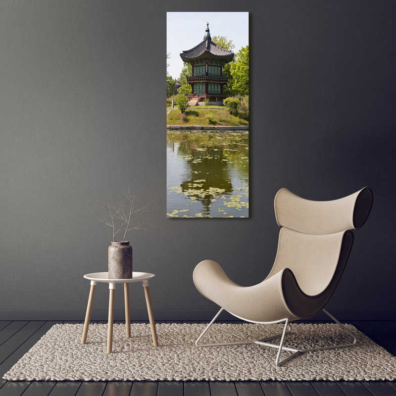 Japanese Park - Wrapped Canvas Print