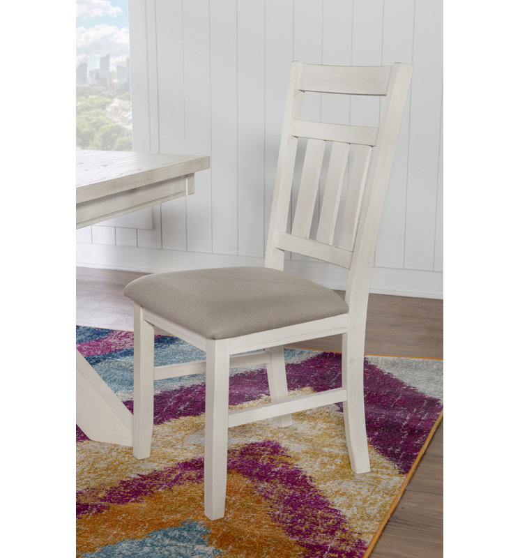 Asiel 6-Piece Upholstered Trestle Dining Set, Rustic Umber