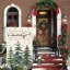 Drapeau de jardin coloré de 12 pouces ColorLife Merry Christmas