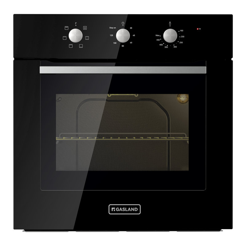 24" 2.3 cu. ft. Electric Single Wall Oven With 6 Cooking Functions, Black