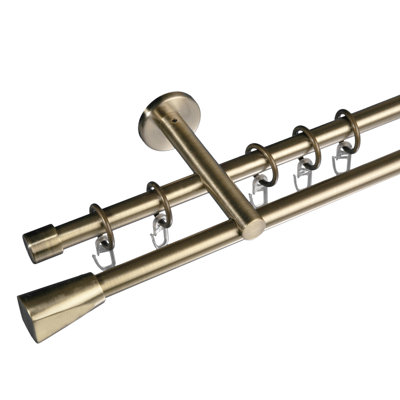 1.6cm Double Curtain Pole