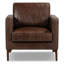 Fauteuil en cuir italien Mateo-1199105201
