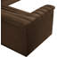 Canapé modulaire rembourré 148 po Iyaunna-90279131