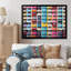 «Cityscape Colorful Patterns II», reproduction sur toile-1006746288-1006746289