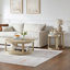 Ensemble de tables basses 24 pouces 2PCS