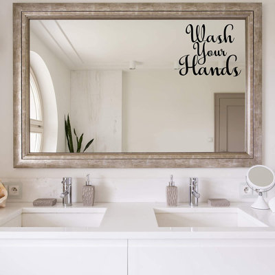 Text & Numbers Non-Wall Damaging Wall Decal