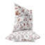 Indoor / Outdoor Floral White Square Cushion-1719817990-1719817991
