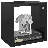 Jordanne 6 Piece Square Cubby Shelf-418210018-418210045