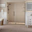 Porte de douche à charnière sans cadre Belmore GS-105384366-105384362
