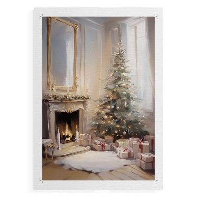 Christmas Holiday Art -Series 2-LXXXI -Canvas Print Only - NOT FRAMED