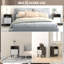 40cm W Engineered Wood Bedside Table