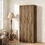 Ensemble de 2 armoires de cuisine 75 po H Modern Farmhouse