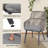 Outdoor 6-person Dining Set With Cushions