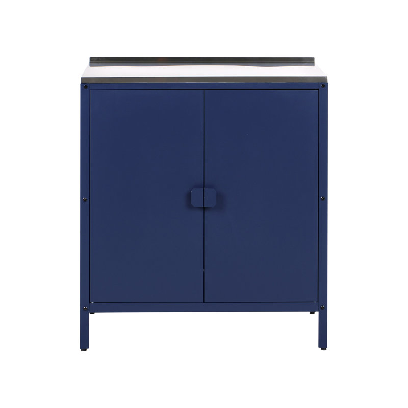 Outdoor Kitchen Cabinet VILAMA Blue