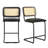 Baur Upholstered Counter Stool with Metal Frame-1664249421-1664249422-1664249423
