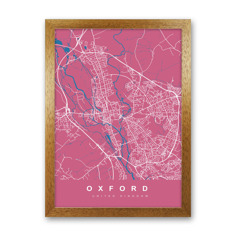 Oxford III - Print, Brown Paper, 63cm H x 46cm W x 3cm D