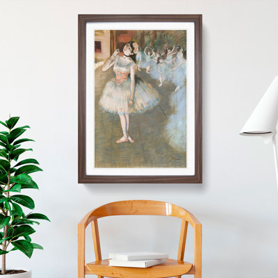 Performing Ballet Ballerina Dancers by Edgar Degas - Picture Frame Painting