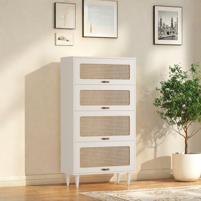 Rabehi, Blanc, (4 tablettes) H 58,2 po x l 31,4 po x P 13,7 po