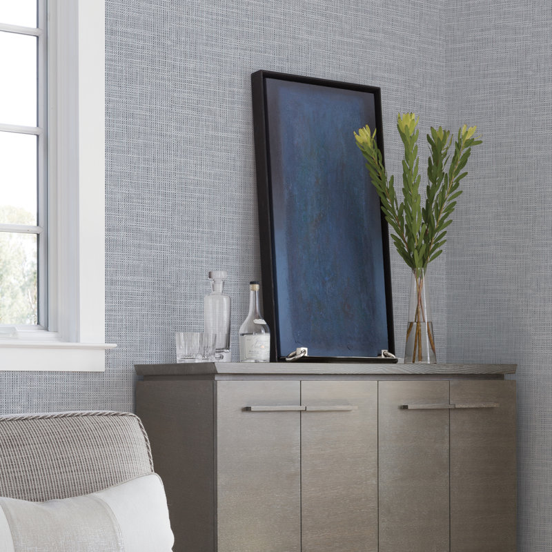 Wood & Shiplap Vinyl Wallpaper Roll, Gray