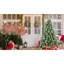Arbre de Noël 59,03 po avec 51 branches de pin séduisantes, 694 pointes et branches à aiguille dure, conception à charnière à réglage par tracas, support en métal coulé robuste 5 pi plus long, charmant et polyvalent, manœuvre mixte-1741684339