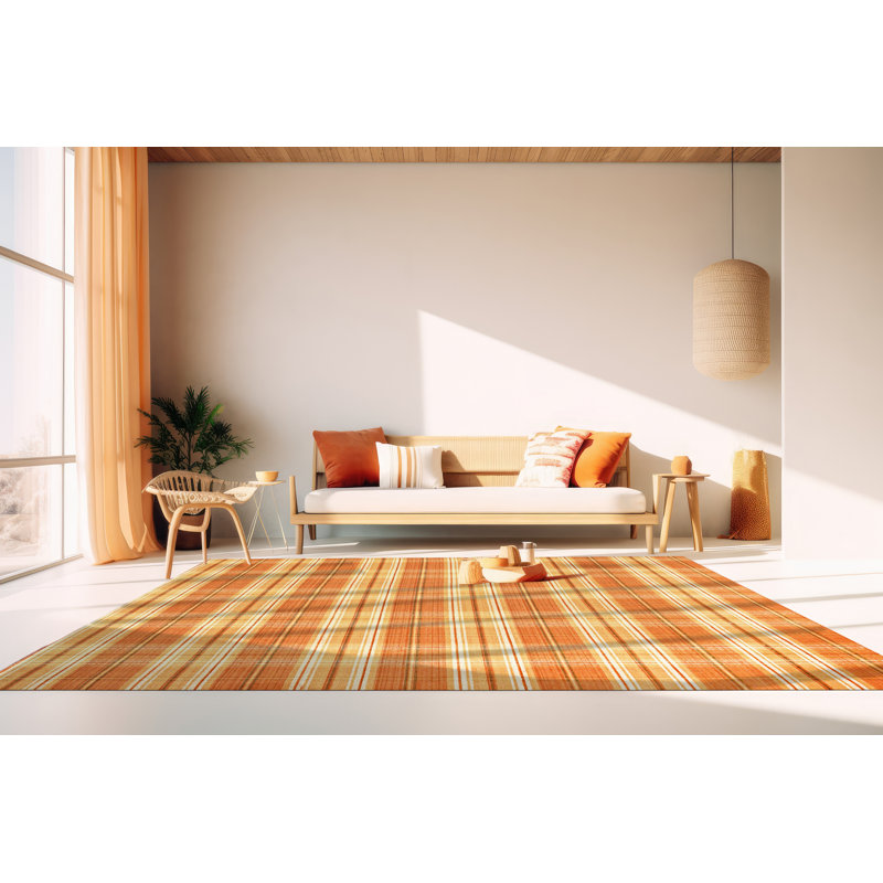 Tapis géométrique traditionnel en laine noué à la main Ladehe, Rectangle 9 pi x 12 pi