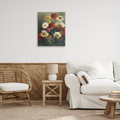 «Poppies at Dawn», toile par Carol Robinson
