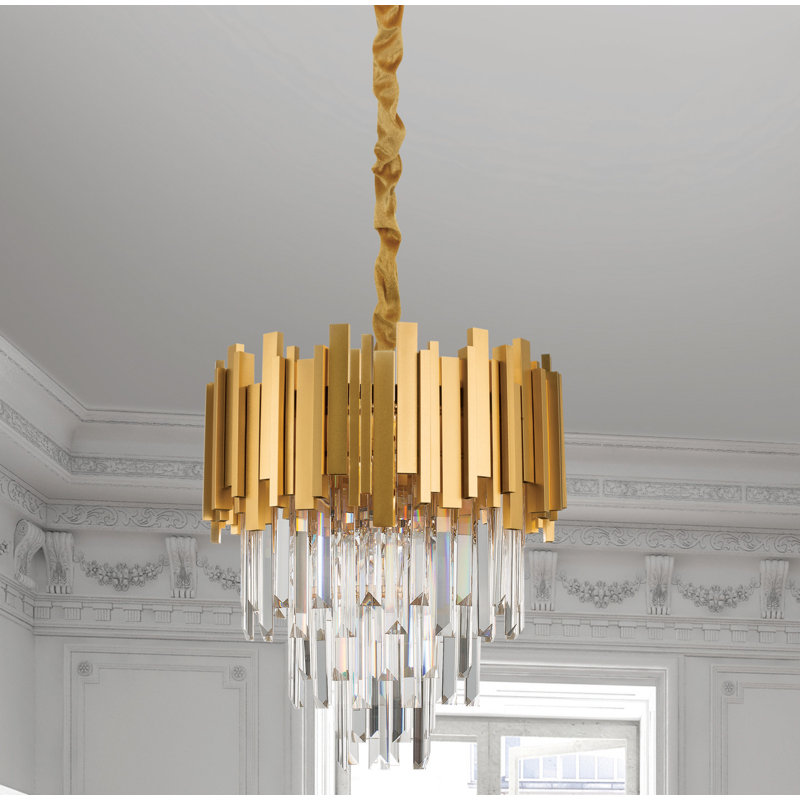 4 - Light Crystal Chandelier