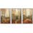 Autumn " Birch Tree Forest Nature Autumn Landscape Vintage Rustic Scenic Colorful Decor " 3 - Pieces-98696528-98696529